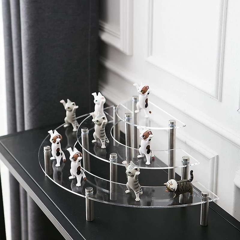 Transparent Removable Acrylic Cake Display Stand for Round Cupcake