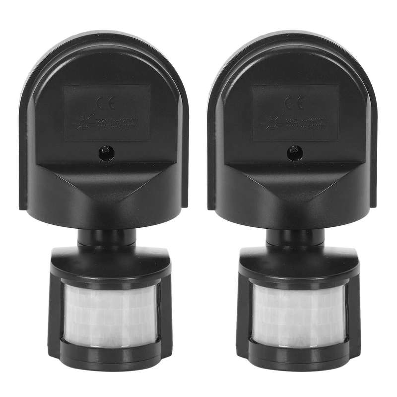 Ac110v-240v Pir Motion Sensor Switch Wall Light Lamp 180 Degree