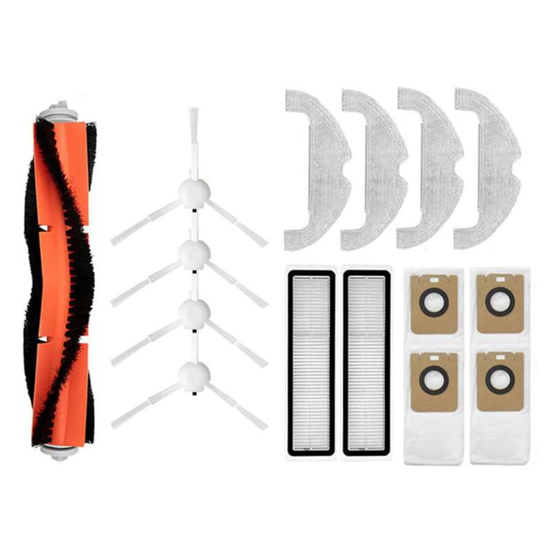 For Dreame Bot L10 Plus Z10 Pro Main Side Brush Filter Dust Bag Rag