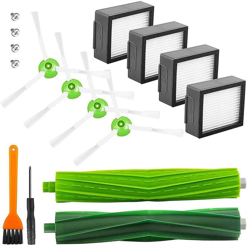 Roller Side Brushes Filter for Irobot Roomba I7 I7+ E5 E6 I3 Cleaner