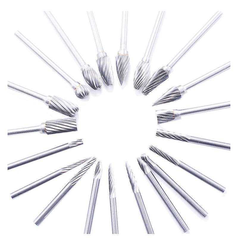 For Dremel Carving Bits, Rotary Tool, 20 Pcs Rotary Burr Set
