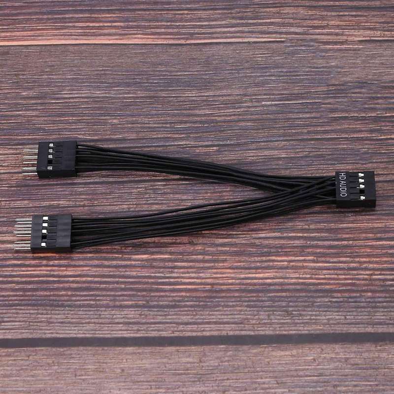 Motherboard Audio 9-pin Extension Cable Y-type Cable Audio Cable