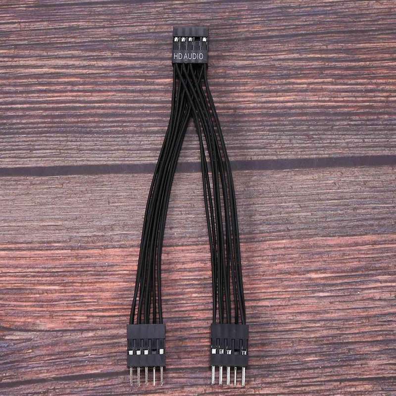 Motherboard Audio 9-pin Extension Cable Y-type Cable Audio Cable