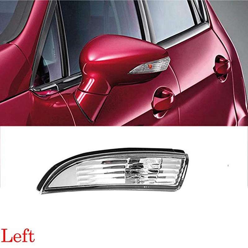 2pcs Car Left Right Rear View Wing Mirror Lens Glass for Ford