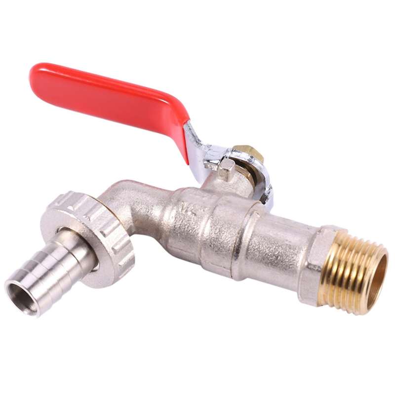 Outside Garden Faucet Turn Off/ On 1/2 Inch Manual Long Handle Faucet
