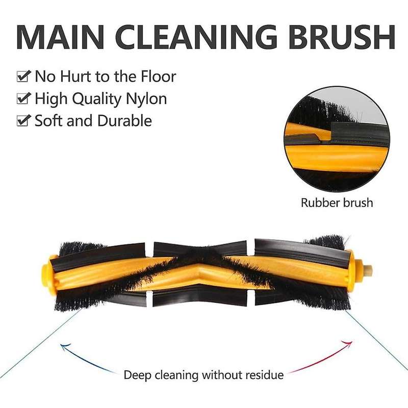 For Ecovacs Ozmo T8, Sweeper Replacement Accessory Kit Replacement