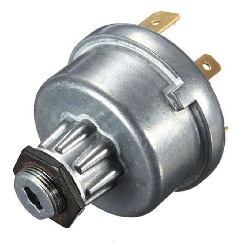 2x Tractor Plant Ignition Switch + Key for Massey Ferguson Jcb Lucas