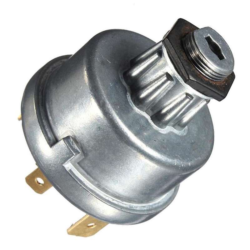 2x Tractor Plant Ignition Switch + Key for Massey Ferguson Jcb Lucas
