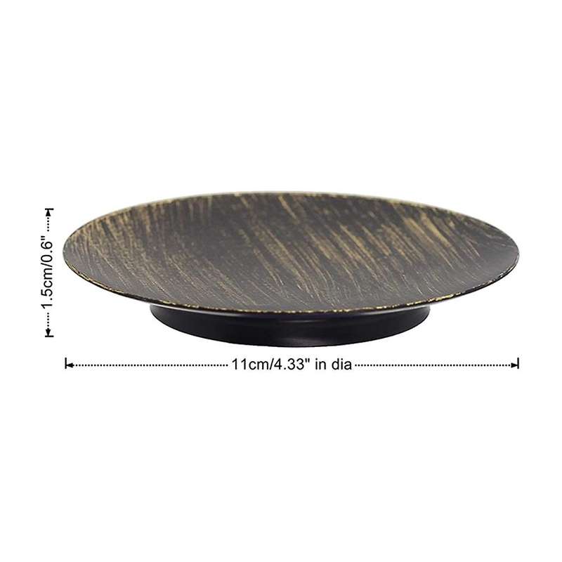 4 Pack Candle Holders for Pillar Candles Tea Light,dinner Decoration