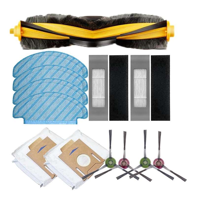 Main Brush Mop Cloth Dust Bag for Ecovacs Deebot T9 Aivi T8 N5 Series
