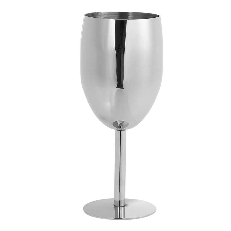 Verre En Acier Inoxydable Elegante Verre A Vin Rouge Incassable