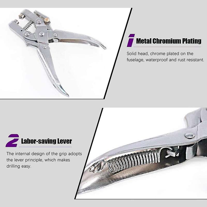 400pcs 3/16 Inch Metal Grommets Kit,1pcs Eyelet Hole Punch Pliers