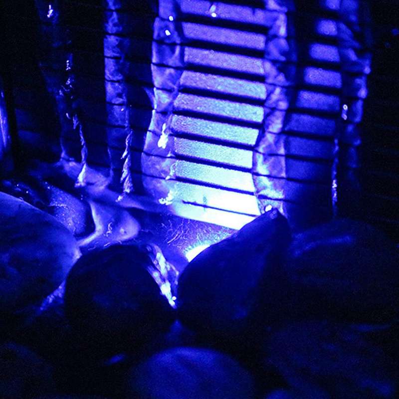 Pebble Meditation Belt Led Fountain, Indoor Waterfall Miniature Life