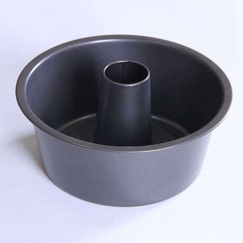 Bakeware Non-stick Bundform Pan, Hollow Round Cake Mold Flat Bottom