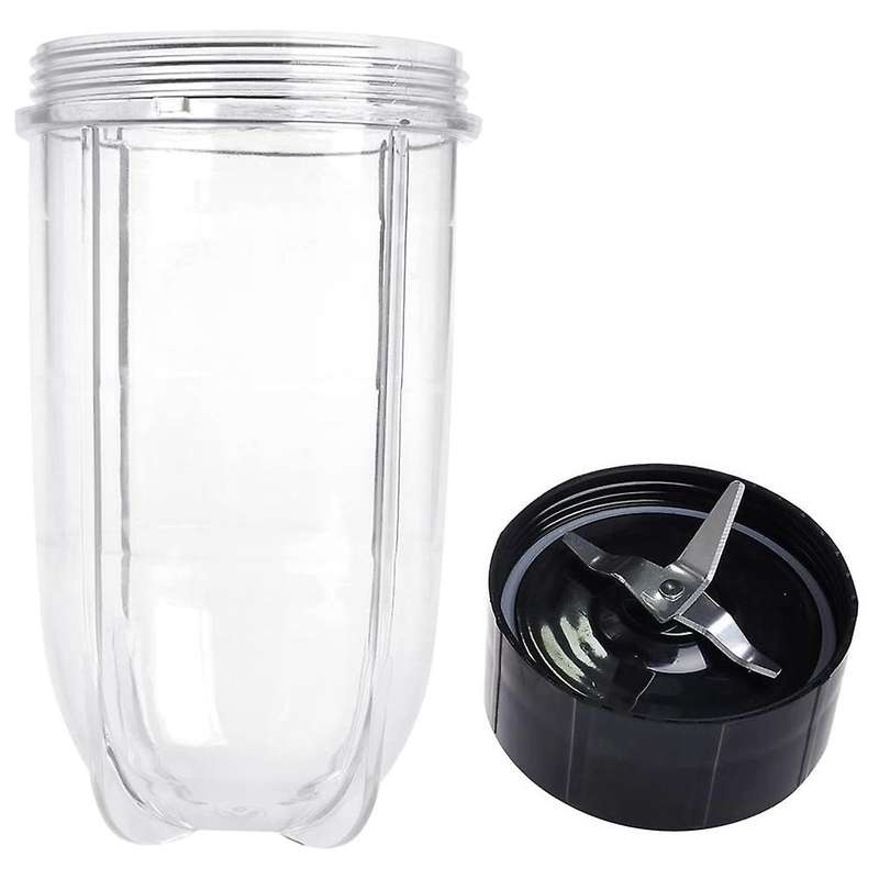 2 Pack 12/16 Oz Cups & Blades for Magic Blender 250w Mb1001