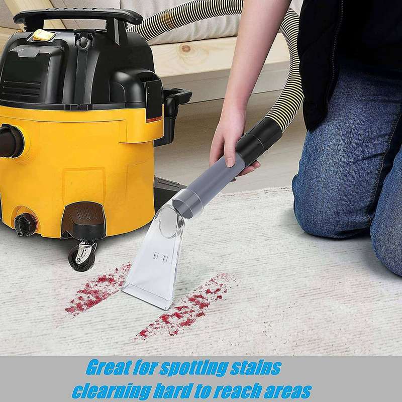 Hand Wand with Clear Head for Upholstery & Carpet Cleaning, Small
