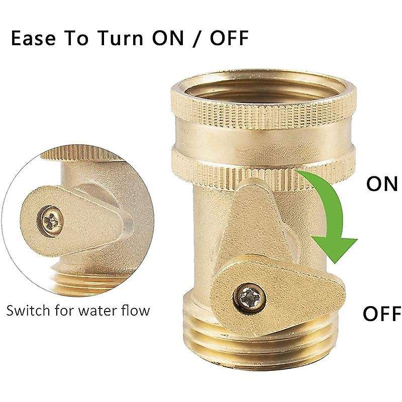 Jet Nozzle with Hose Shutoff Valve 3/4inch Ght Connector 4 Pack