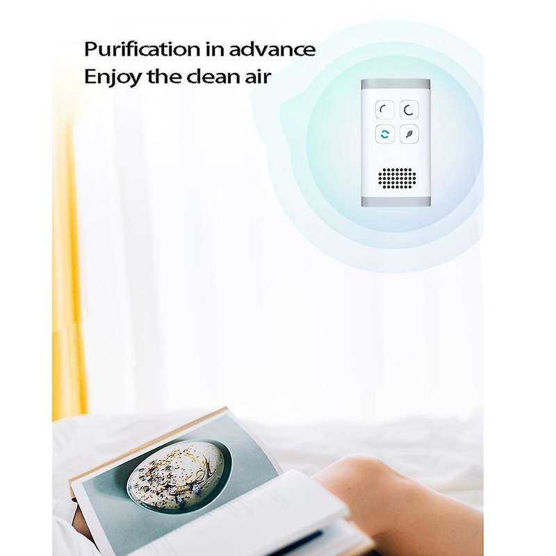 Mini Air Purifier Purification Bathroom Toilet Deodorizer Eu Plug