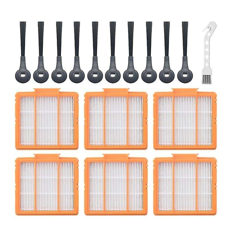 17pcs Filter Side Brush Replacement Accessories for Shark