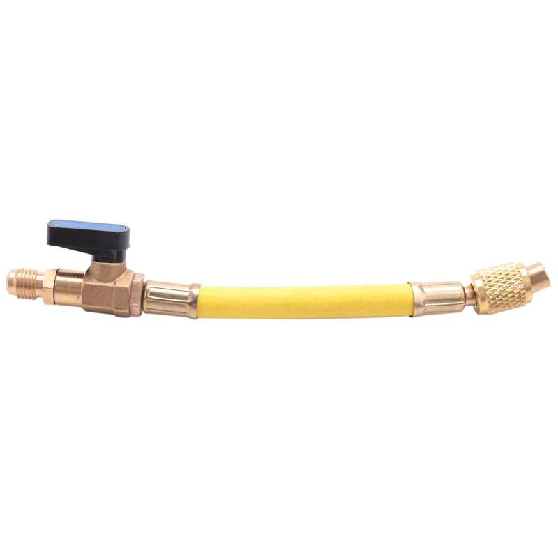 3pcs R134a Refrigerant Charging Hoses Set with Ball Valve