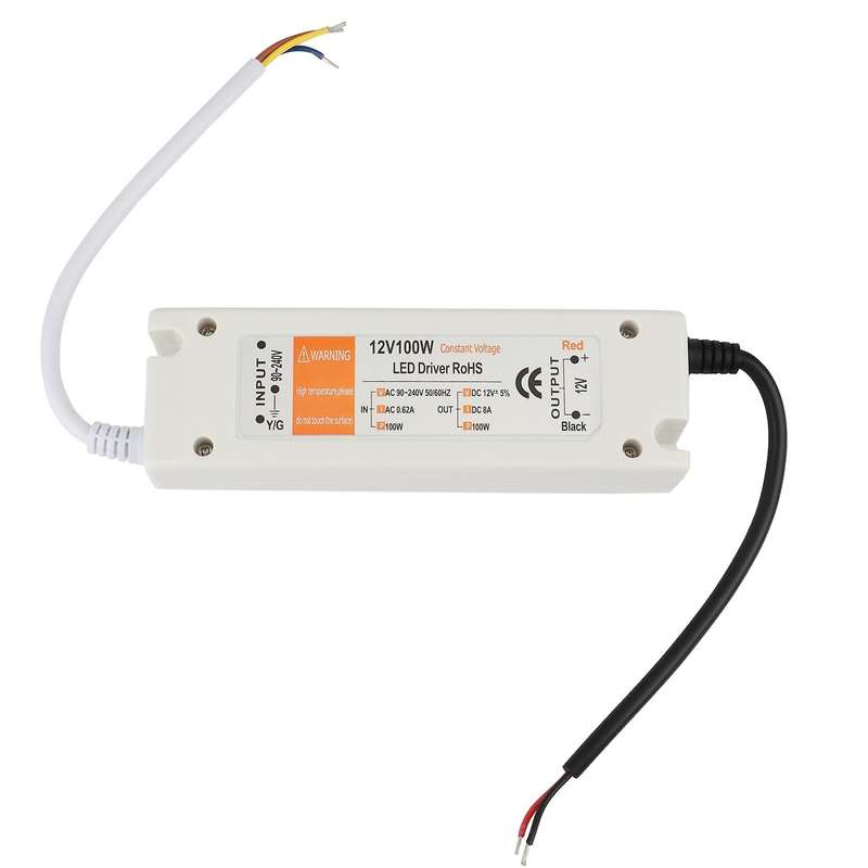 Led Power Supply 12v 100w 100-240v Ac to Dc12v Led Strip Power