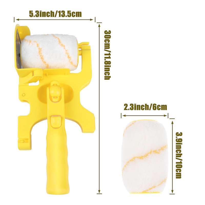 11pcs Paint Roller Brush Set Paint Roller Brush Home Improvement Tool