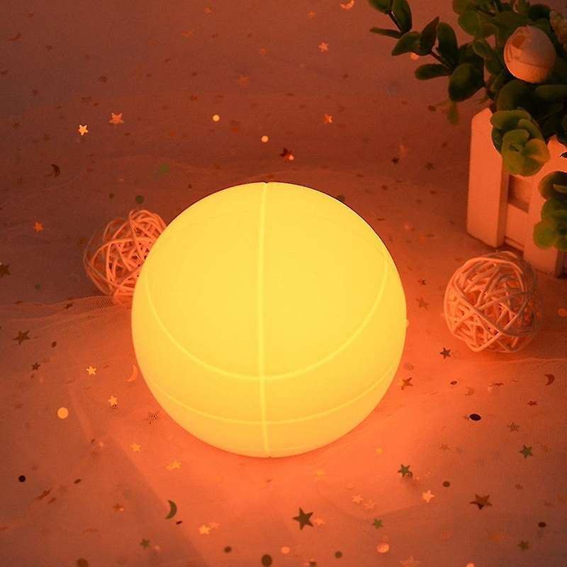 Kids Night Light Mini Basketball Led with Remote Usb for Childrens