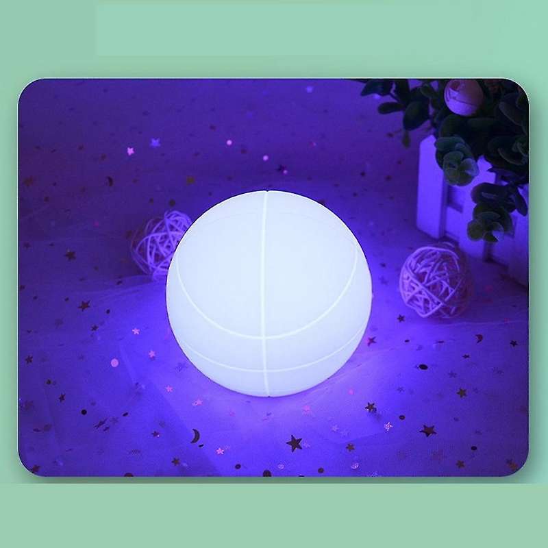 Kids Night Light Mini Basketball Led with Remote Usb for Childrens