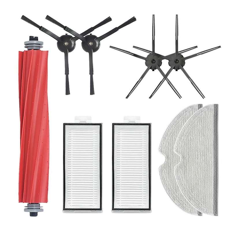 Main Brush Rubber Brush Dust Bag Mop for Xiaomi Roborock Q7 Max