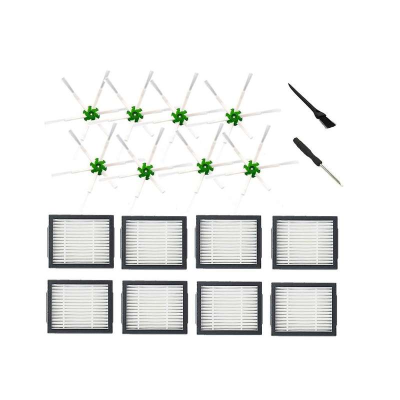 Hepa Filter Side Brush Robot Sweeping for Irobot Roomba E Series