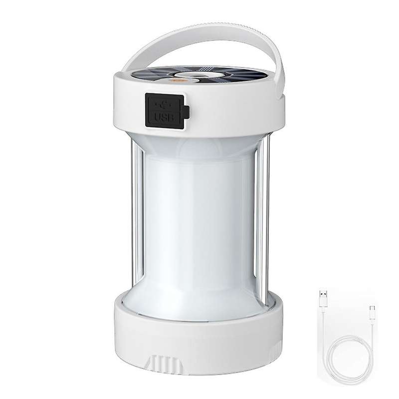 Camping Lantern Solar Camping Lights with 4 Modes,camping Lamp,white