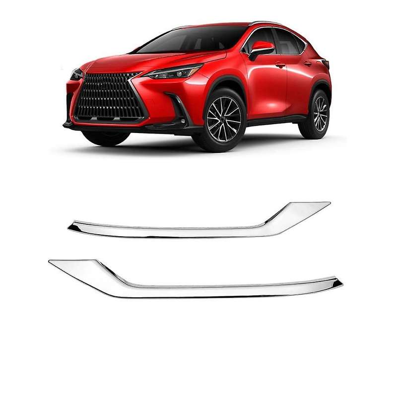For Lexus Nx260 Nx350h 2021 2022 Abs Chrome Rear Fog Light Cover Trim