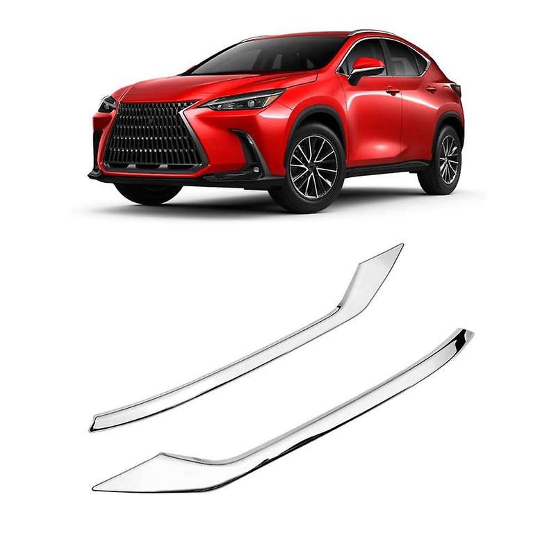 For Lexus Nx260 Nx350h 2021 2022 Abs Chrome Rear Fog Light Cover Trim