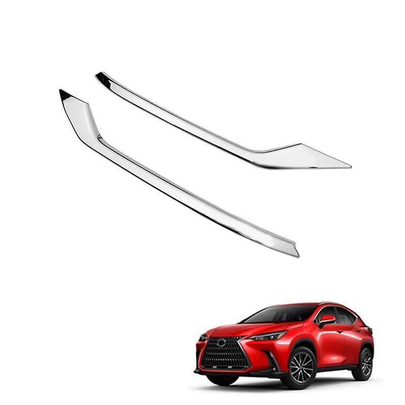 For Lexus Nx260 Nx350h 2021 2022 Abs Chrome Rear Fog Light Cover Trim