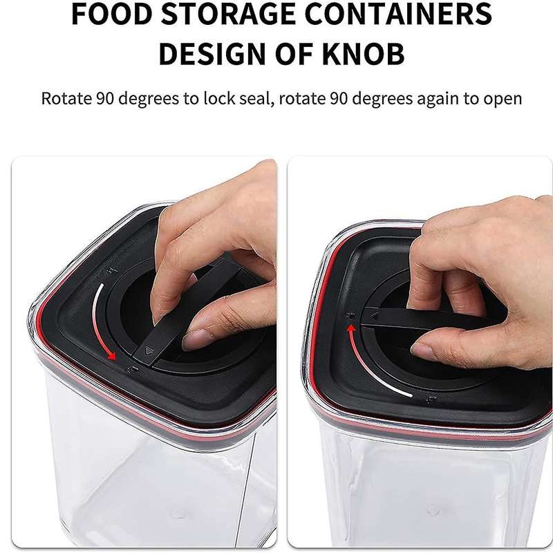 Cereal Storage Containers Airtight, Plastic Food Containers with Lids