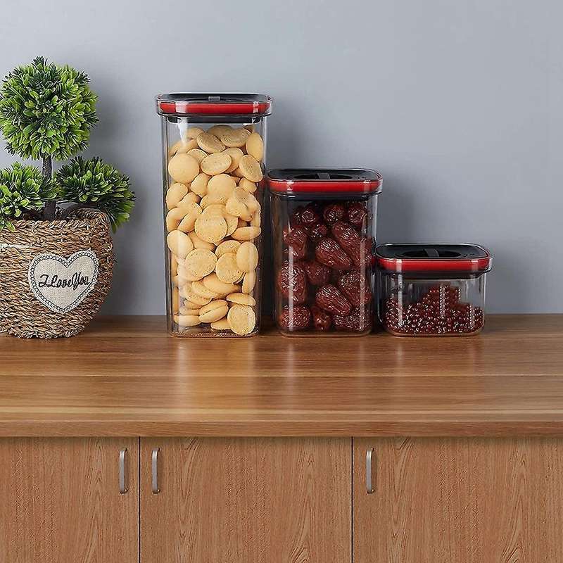 Cereal Storage Containers Airtight, Plastic Food Containers with Lids