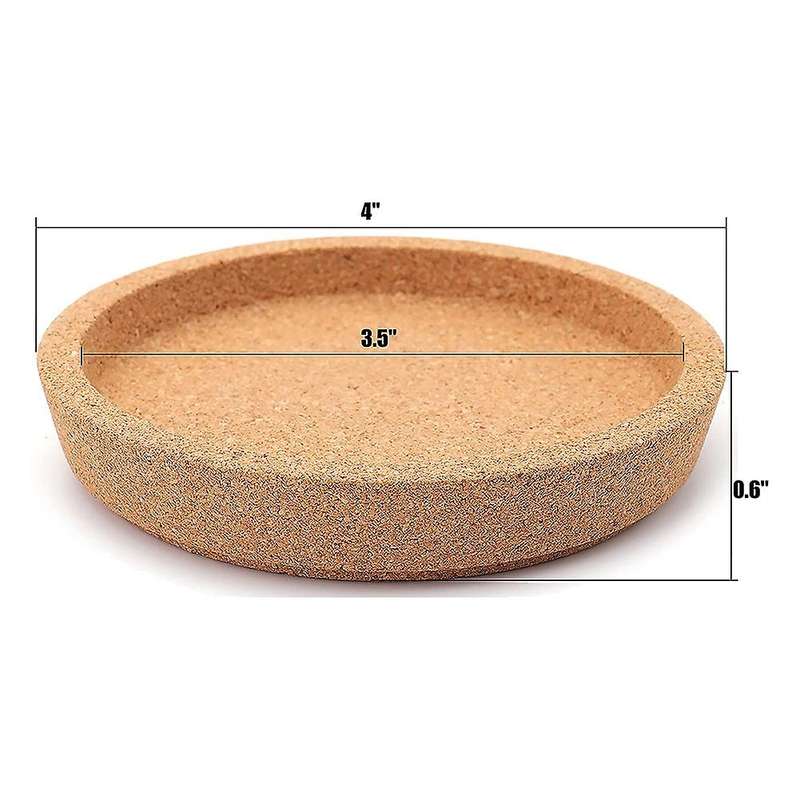 16 Pack 4 Inch Cork Coasters for Most Kind Of Mugs In Office Or Home