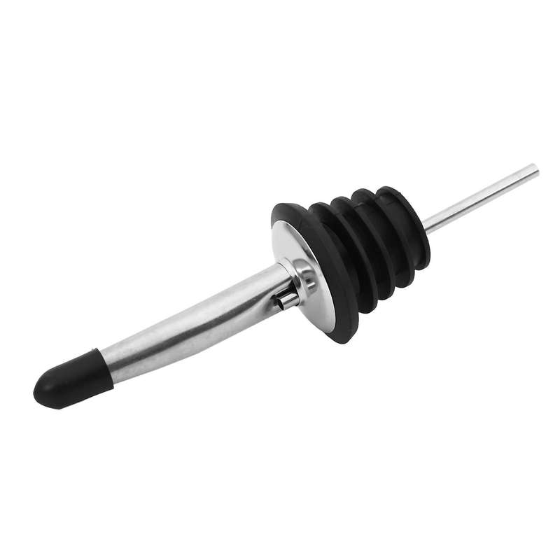 24pcs Stainless Steel Bottle Wine Pourer with Rubber Dust Caps