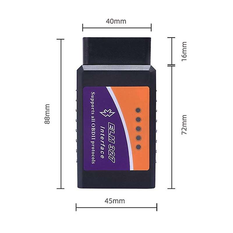 Mini Obd2 Bluetooth Scanner Pro Obdii Elm327 Obd2 V2.1 Obd Tool