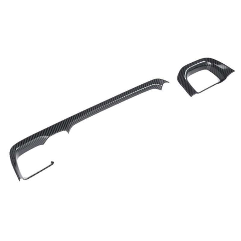 Carbon Fiber Central Control Dashboard Trim