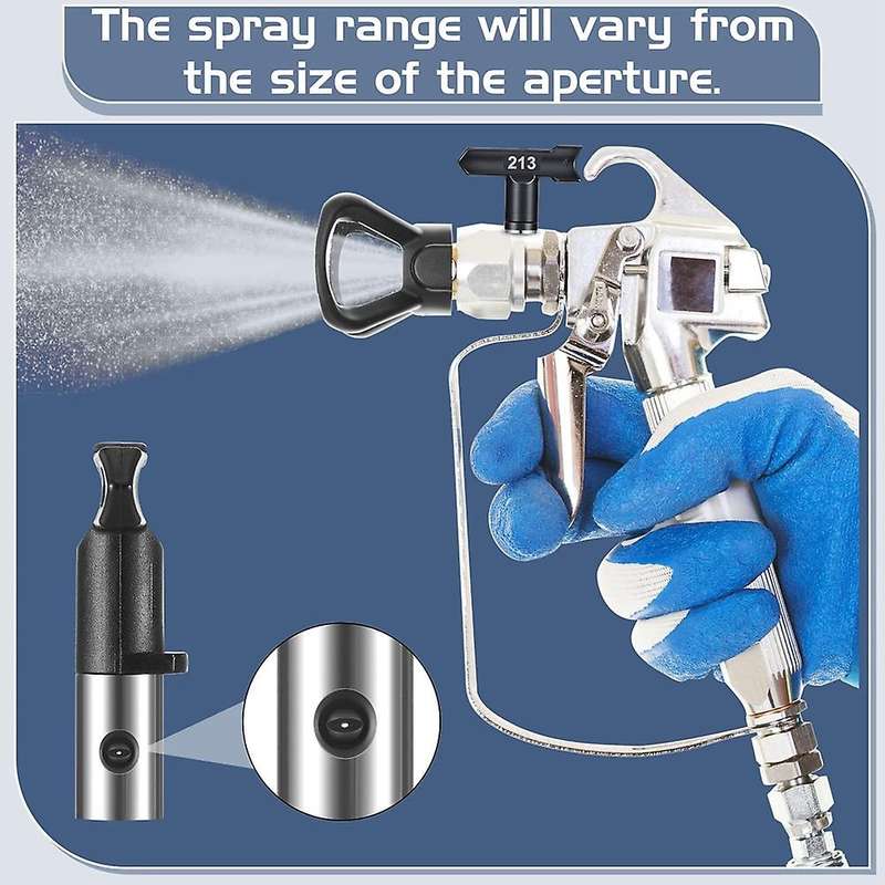 5pcs Spray Tips Reversible Airless Paint Sprayer Nozzle Tips