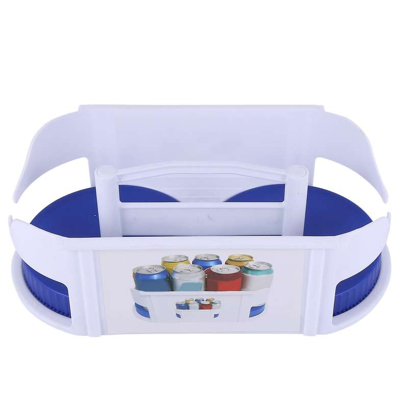 Double Roller Rotating Storage Box Roto Caddy Swivel Organizer