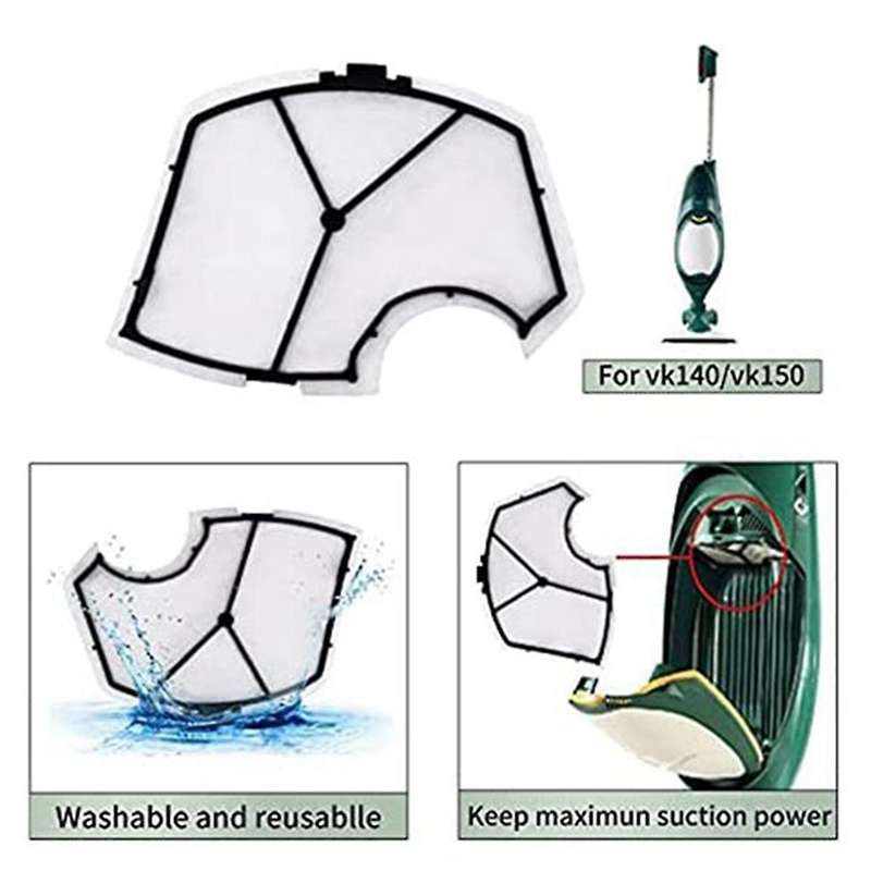 Vacuum Cleaner Bags and Motor Protection Filters for Vorwerk Kobold