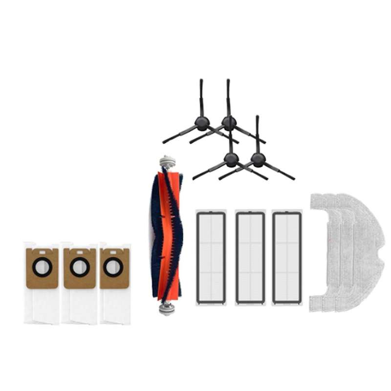 Dust Bag Hepa Filter Side Brush Main Brush Mop Cloths