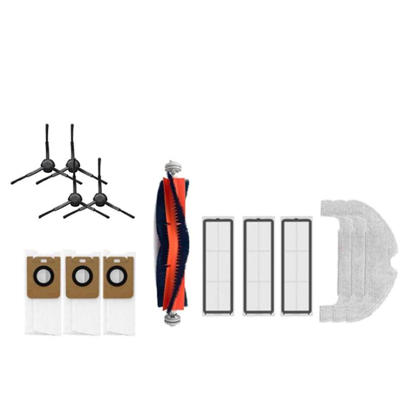 Dust Bag Hepa Filter Side Brush Main Brush Mop Cloths