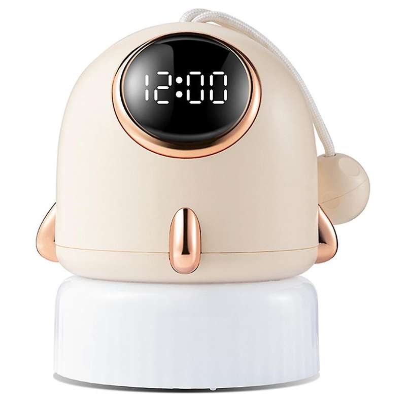 Small Rocket Clock Projection Lamp Usb Countdown Bedside Led A