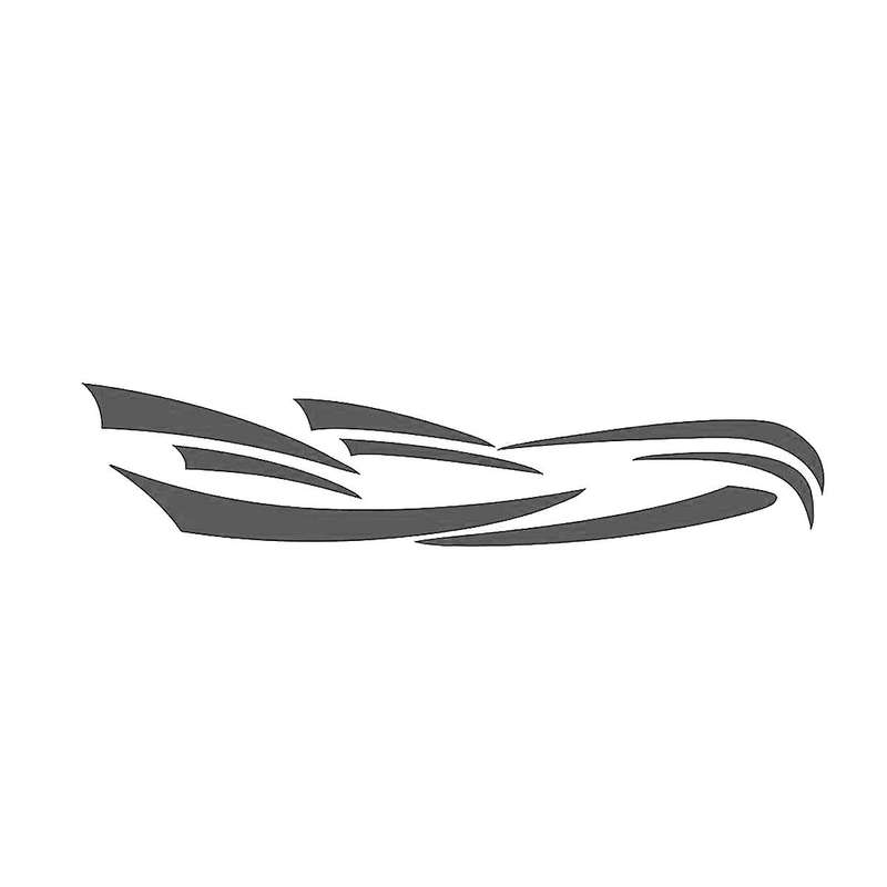 Rv Motorhome Universal Body Sticker Diy Graphices Decal Sticker Gray