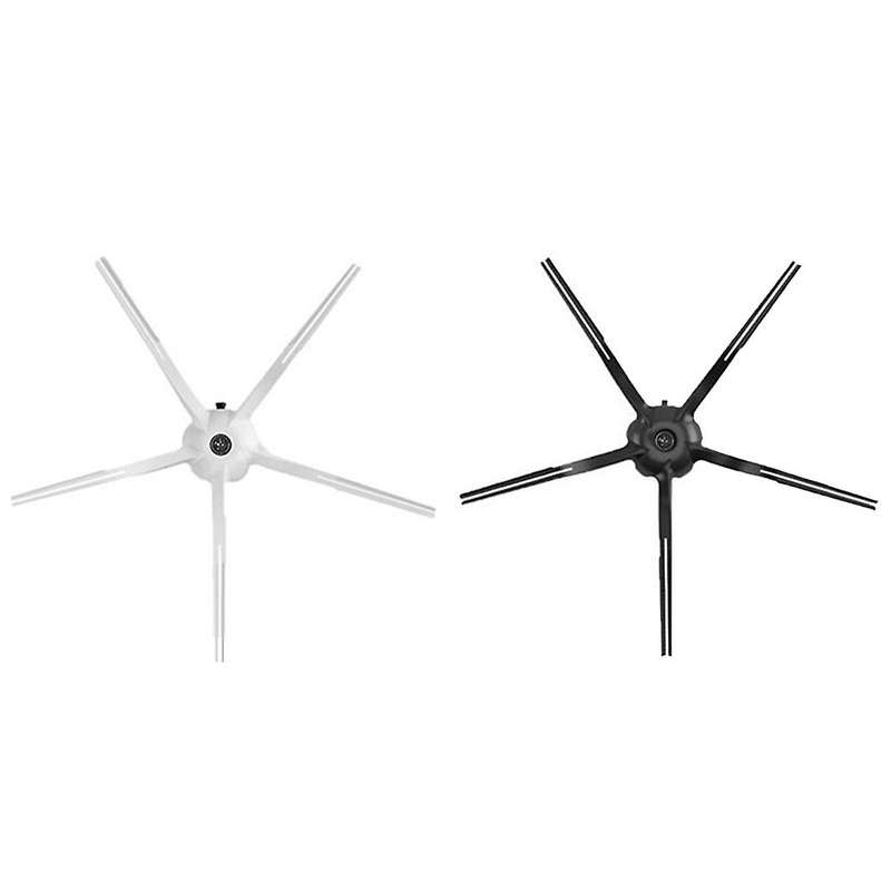 Side Brush Main Brush Cover Spare Replacements for Xiaomi White