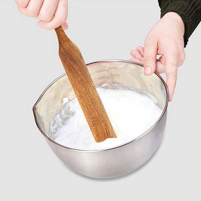 7 Pcs Kitchen Tools Wood Spoons for Cooking Kitchen Utensil Set