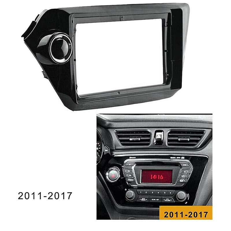 9 Inch 2 Din Car Stereo Radio Dvd with Cable for Rio3 K2 2010-2016